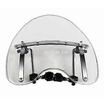 Clear Windshield For Harley Dyna, Softail, Sportster 883 & 1200 | POMT Brand