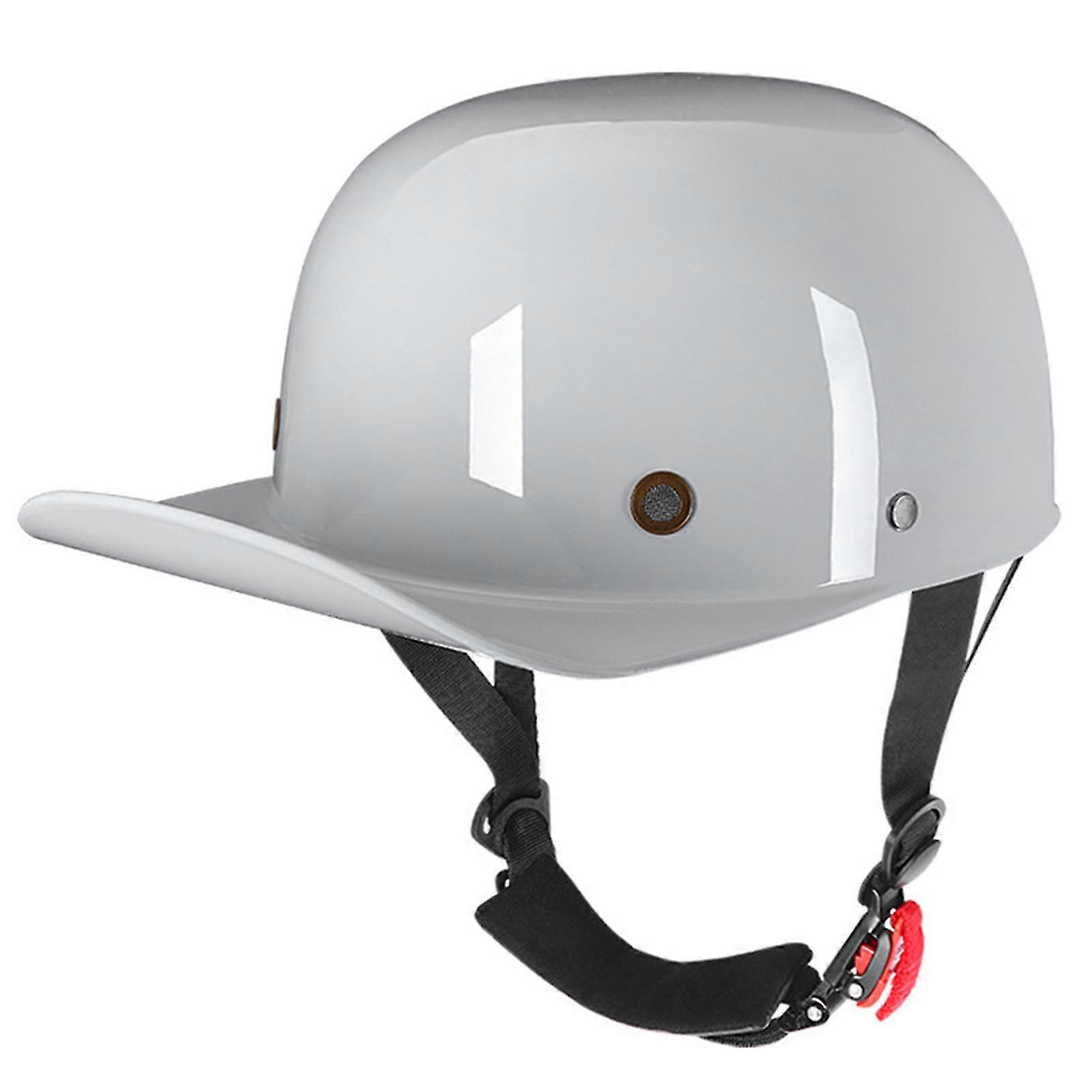 Baseball hat Formet Retro Print Hjelme Stdabsorberende justerbare Hjelme Til E-cykel Scooter