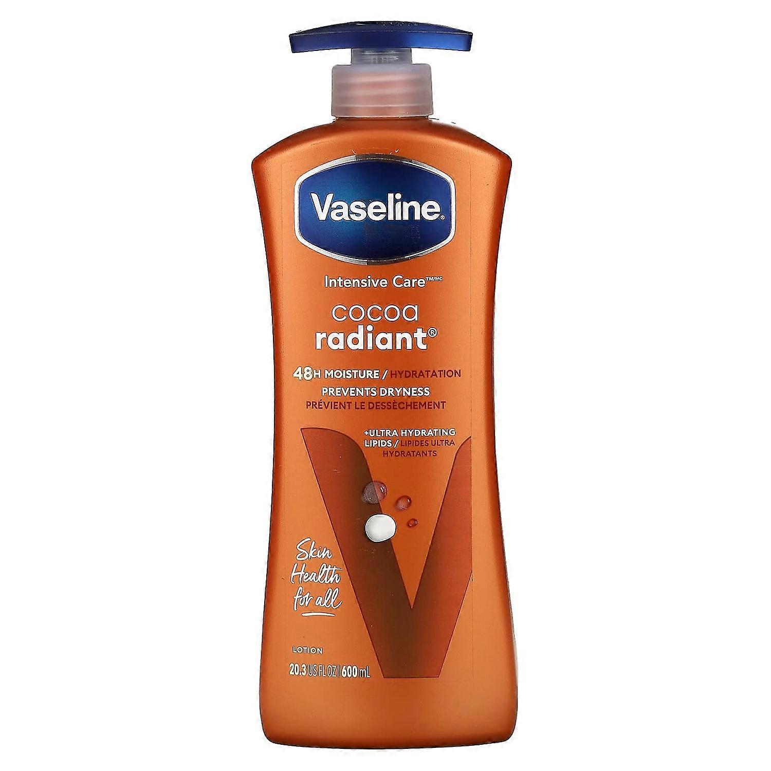 Vaseline, 集中治療用ローション、ココアラディアント、600ml(20.3液量オンス)