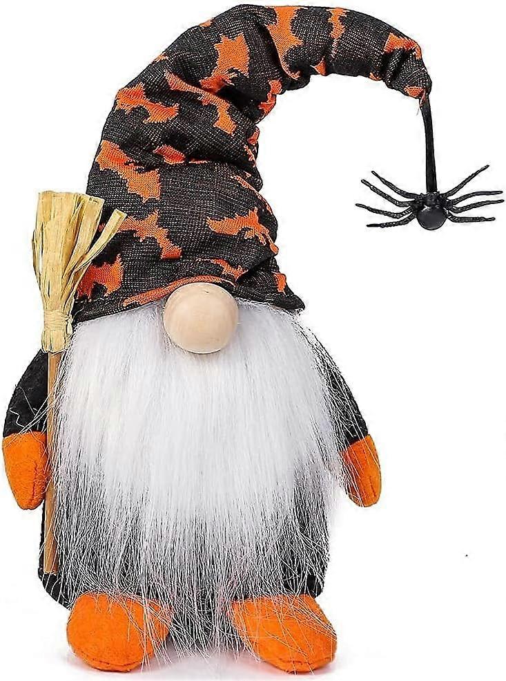 Halloween faceless dwarf doll, spider bat autumn harvest dwarf farmhouse elf dwarf plush decorations