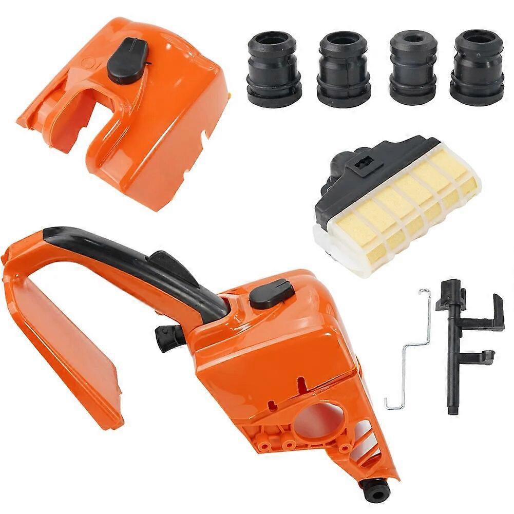 Rear Handle Cylinder Cover Air Filter Set For Stihl MS210/MS230/MS250 Chainsaw Parts Chain Replacement Av Buffer Power Tool