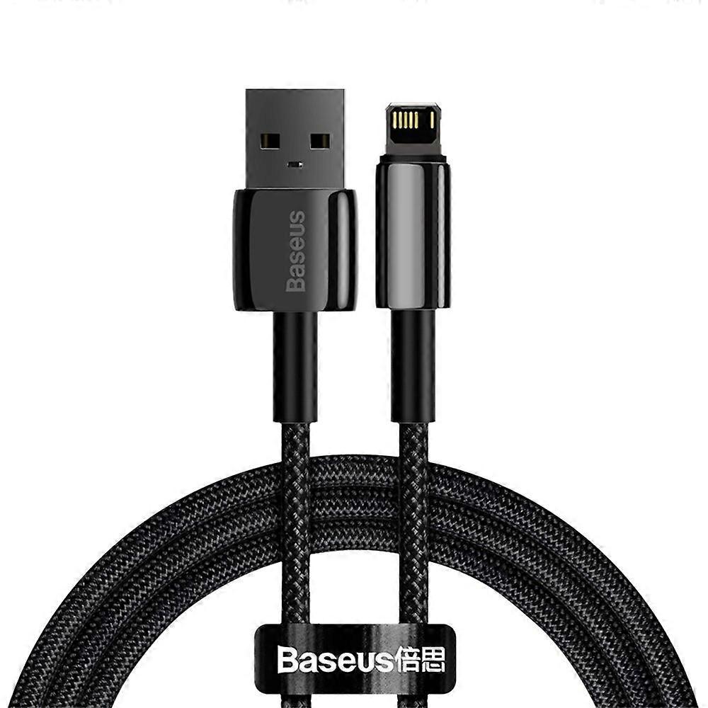 Baseus Tungsten Gold USB-A to Lightning 2.4A, 1m - Black