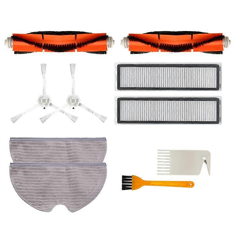 for D9 Robot Vacuum Cleaner Accessories Main Brush Cover Side Brushes HEPA Filter Mop Rag Wheel Par