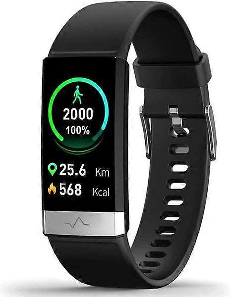 Fitness Activity Tracker with Heart Rate Monitor, Blood Pressure, and Low O2 Reminder