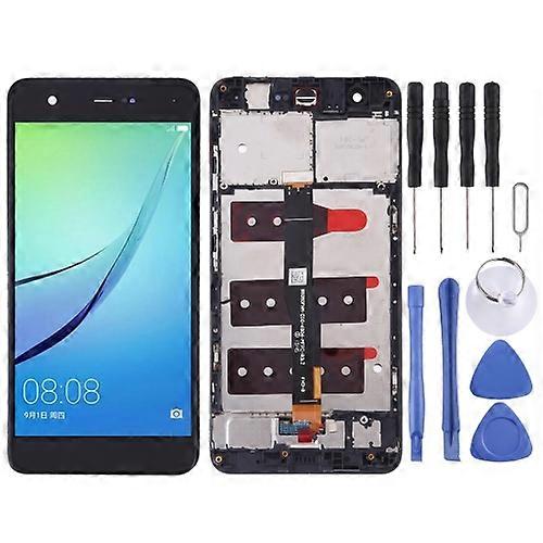 LCD Screen and Digitizer Full Assembly with Frame for Huawei nova(Black)