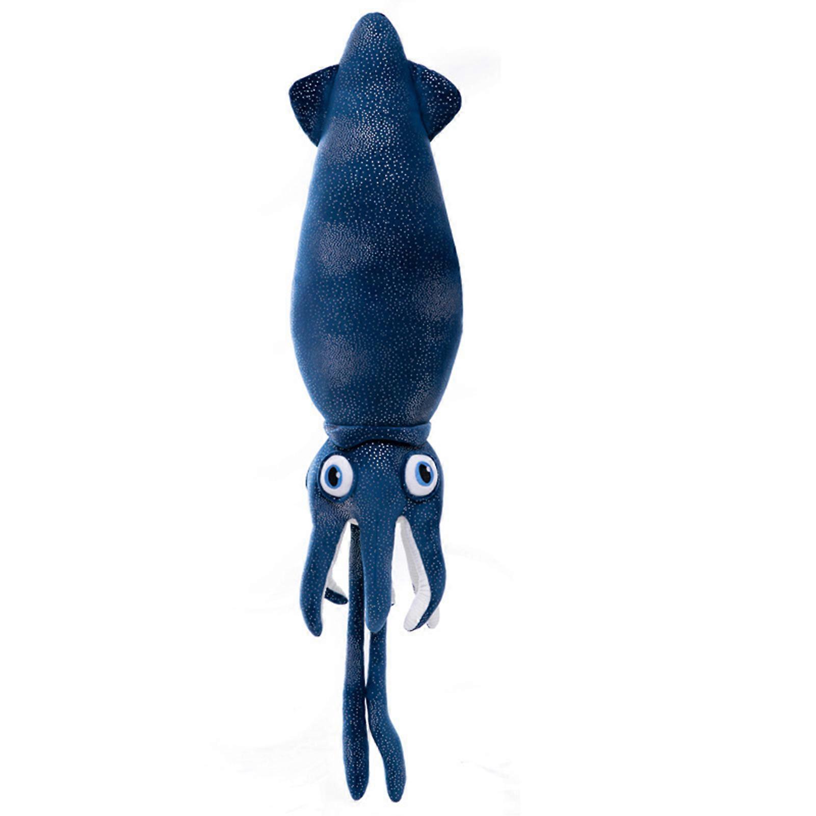 Long Plush Kawaii Body Pillow Soft & Comfortable Stuffed Pillow with Cuttlefish Shape for Hug Pillow/Nap Pillow/Plush Toys