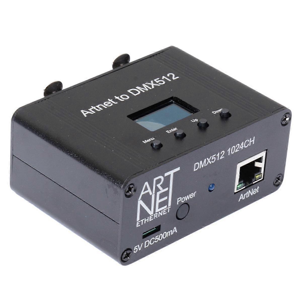 ArtNet DMX 512 Ethernet Lighting Controller Interface,2 Universe