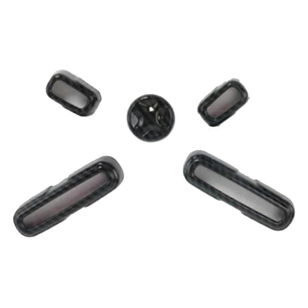 For 11Th 2022 Car Carbon Fiber Adjustment Control Switch Button Cover Trim Sticker Frame Accessorie