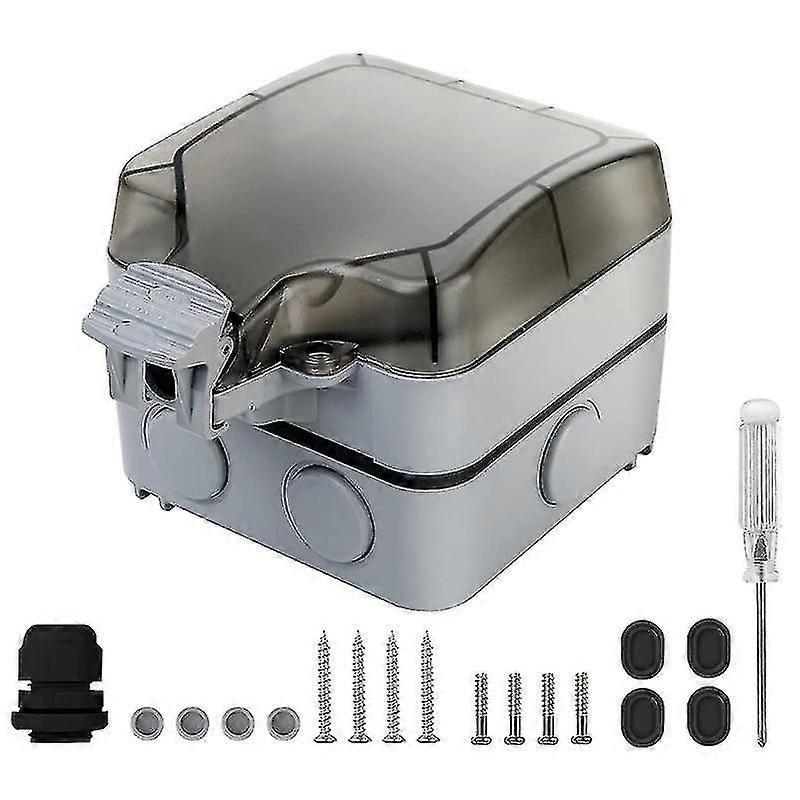 Garden Socket Outlet Power Box Garden Socket Wall Socket Ip66 Waterproof