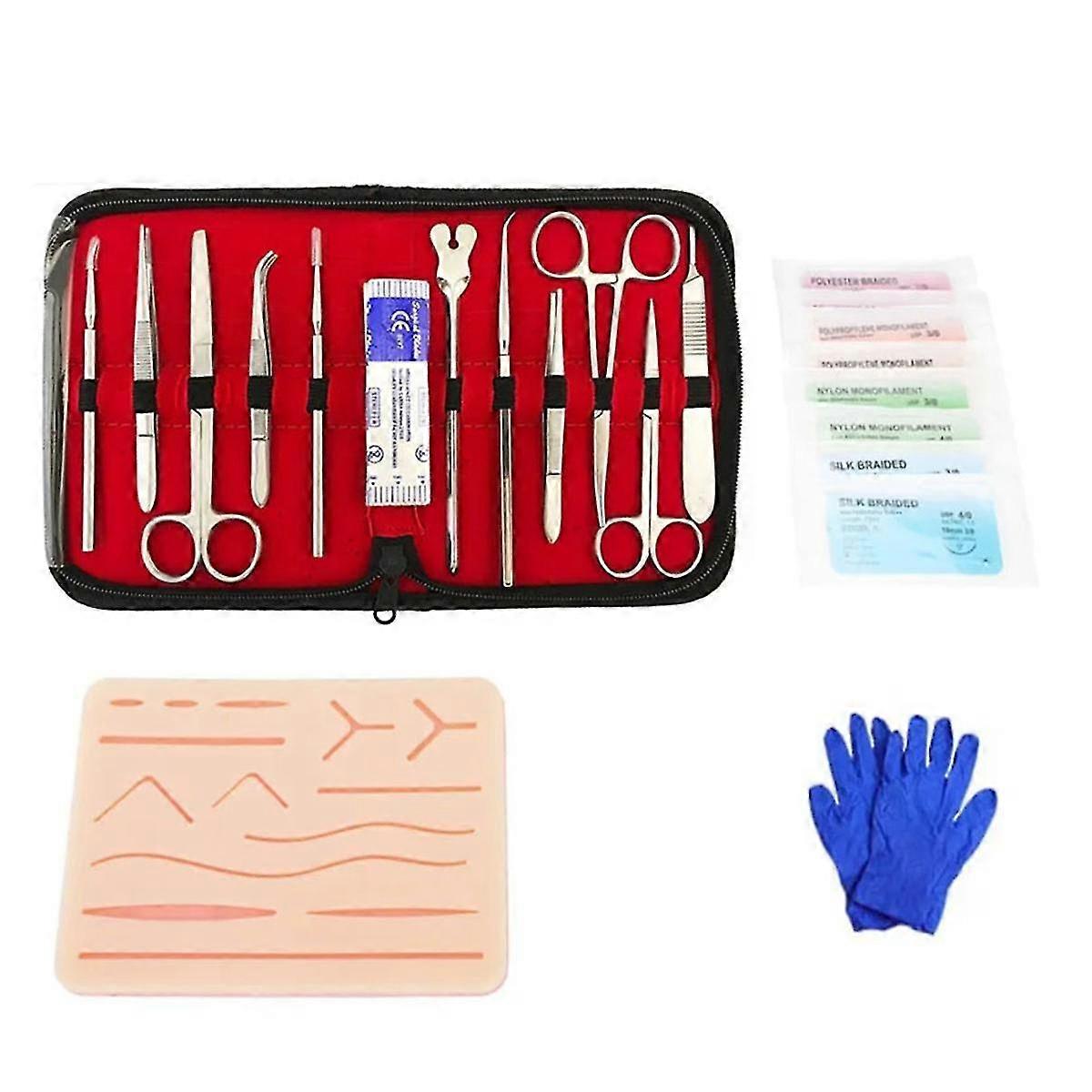 Medical-Practice Kit Training with Skin Pad Model Tool Set Educational Teaching Equipment