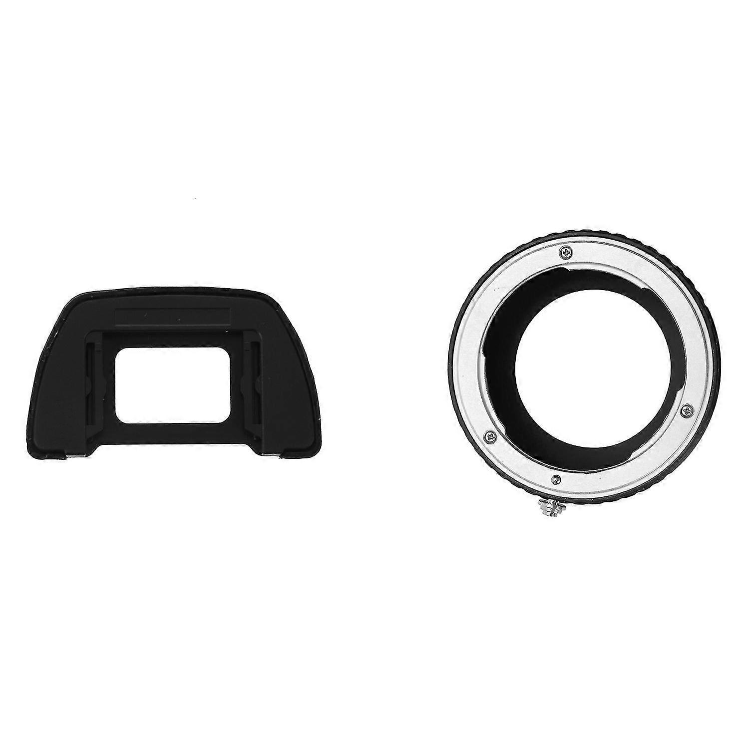 -21 Rubber Coated Eyecup Eyepiece For D90 D80 D70s D7000 & For Lens To X-mount Camera Adapter