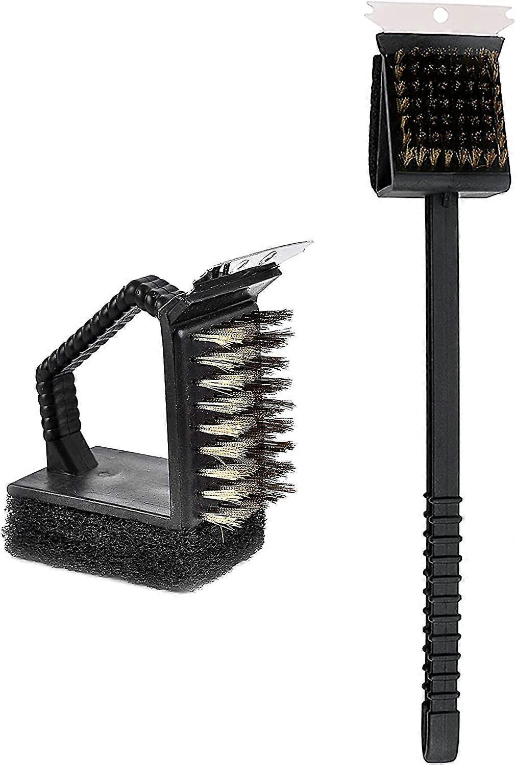 2 Pcs Barbecue Cleaning Brushes