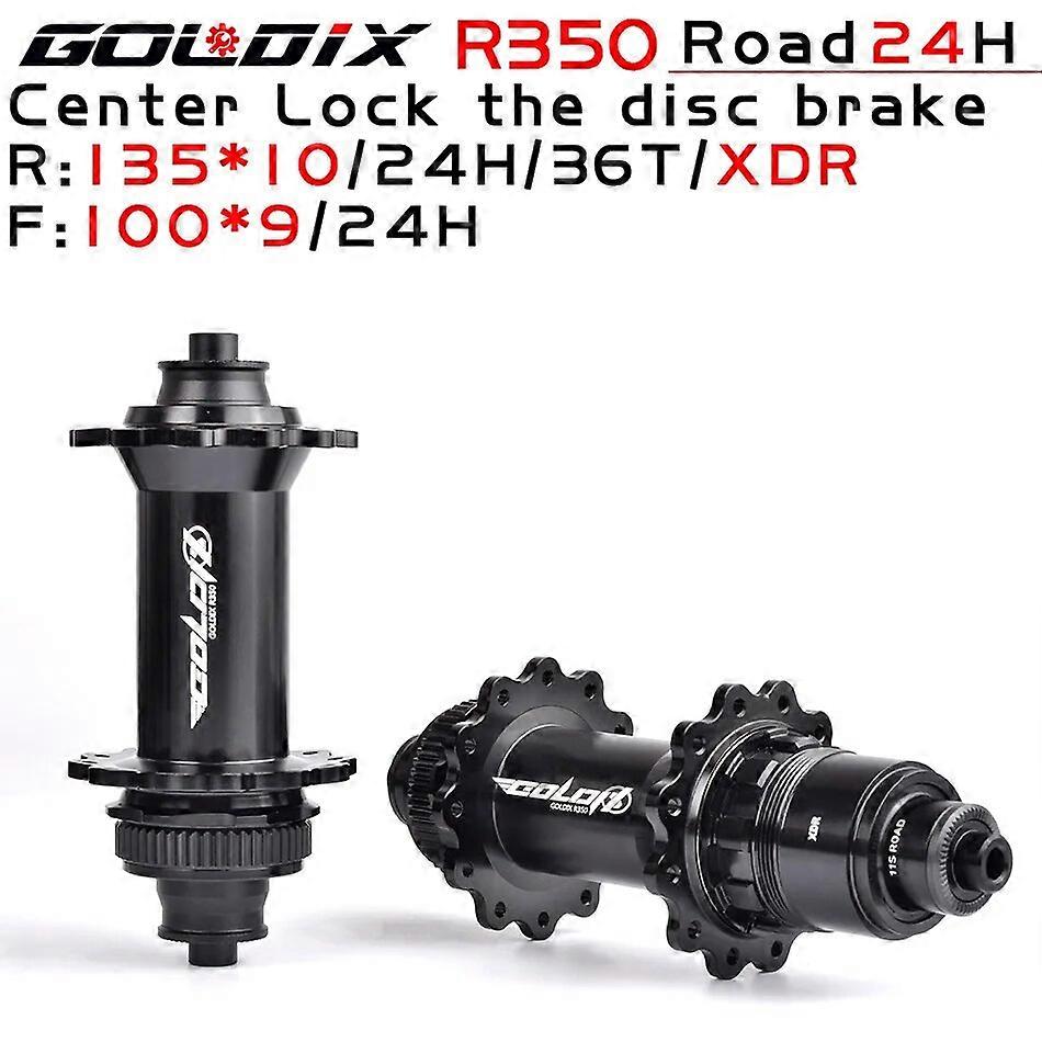 Redkid R350 Moyeu De Vélo De Route En Alliage D’aluminium 24 Trous Center Lock Disque vtt cube NEW E