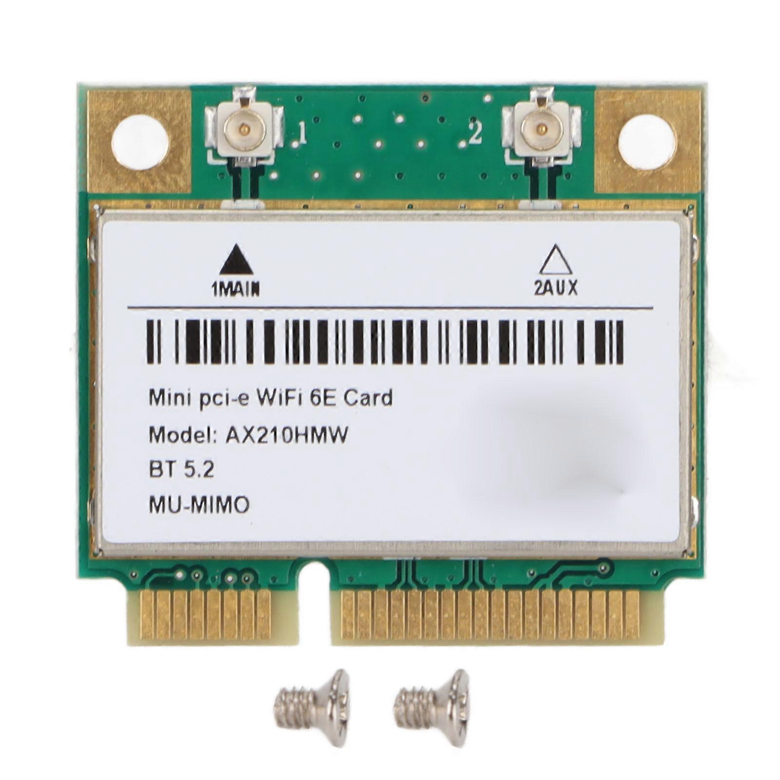 Wireless-Karte 2,4 GHz 5 GHz 6 GHz Mini-PCIE-Schnittstelle Hocheffiziente Übertragung Netzwerkadapter Computerzubehör YEMMA