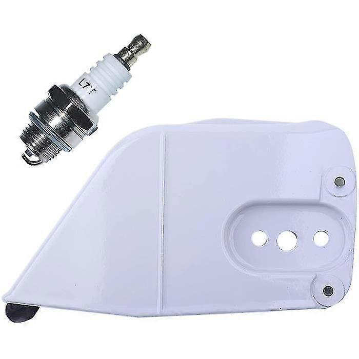 Chain Sprocket Cover with Spark Plug Compatible With STIHL MS260 MS270 MS290 MS310 MS380 MS381 024 026 028 029 034 036 038 039 -