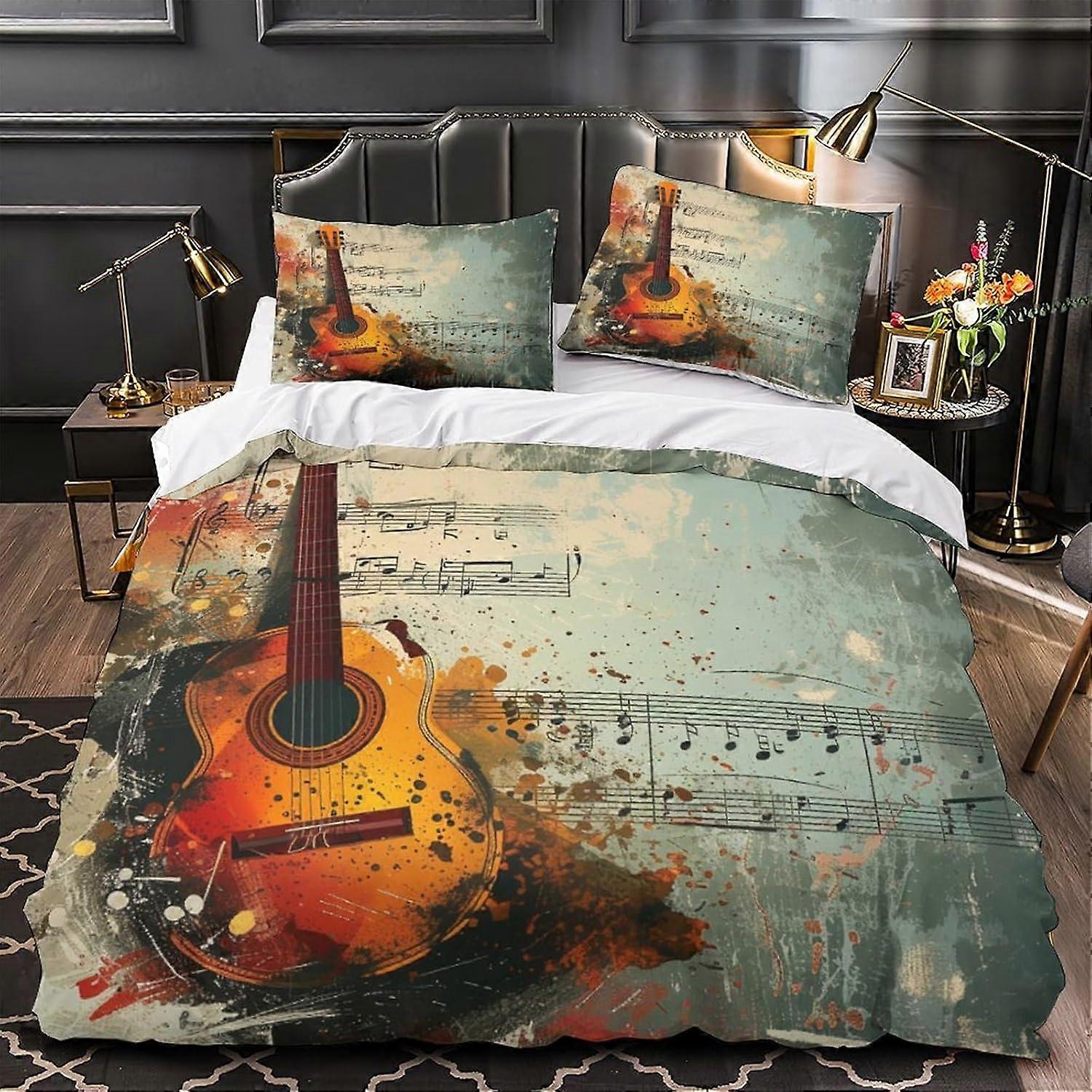 3D Mickey Mouse Duvet Cover Set Soft 3 Piece Bedding Set boys Print Pattern Comforter Cover Set with Pillowcase Quilt Cover with Zipper (135*200 CM)