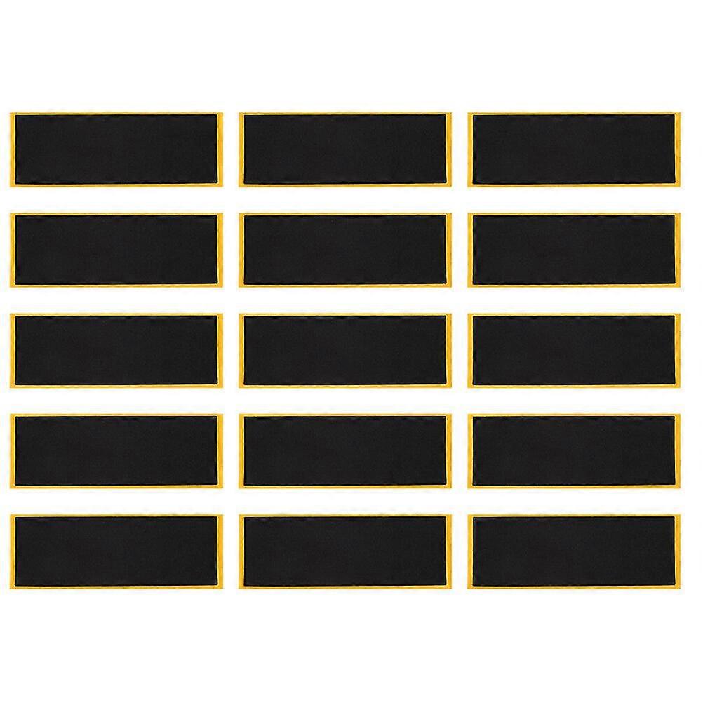 15 قطع أسود Fingerboard الرغاوي قبضة الشريط عدم الانزلاق إصبع لوح التزلج الشريط ملصقات