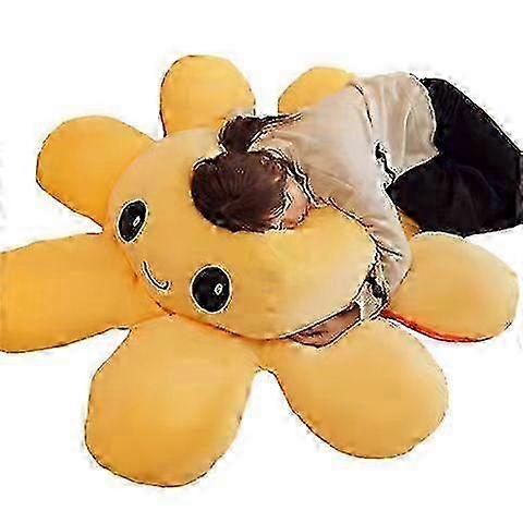 Omkeerbaar octopus knuffeldier, groot pluche octopus kussen speelgoed