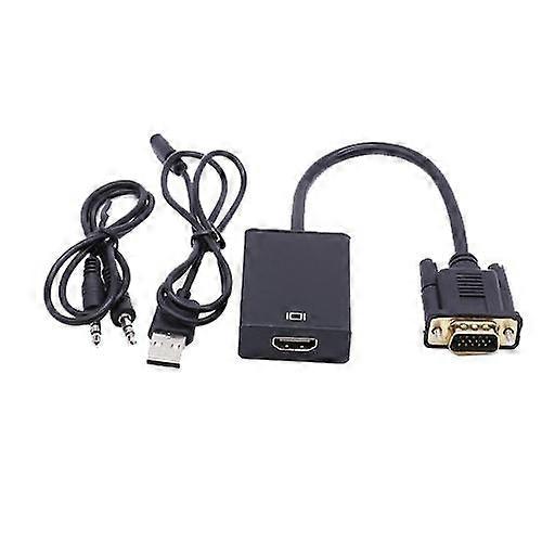 VGA Analogique à HDMI Digital Audio Video Adapter câble