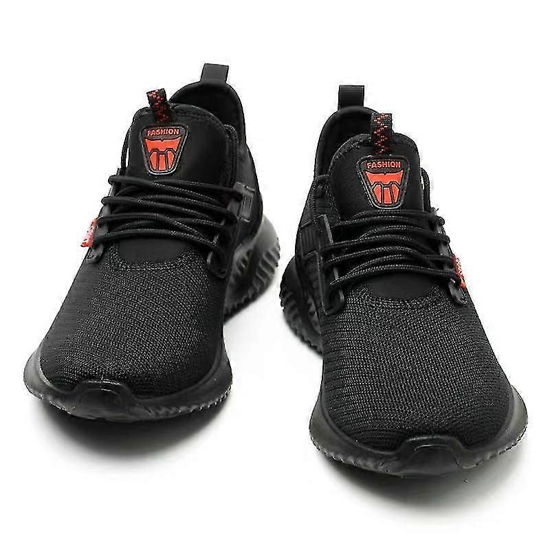 Sorte arbejdssko, anti-smadrende sikkerhedssko