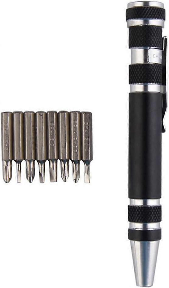 Hand Tool - 8 In 1 Screwdriver Pen Mini Multifunction Gadgets