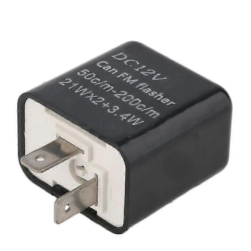12v 2 Pin Frequency Relay Turn Signal Indicator Motorcycle Flasher Led Blinker