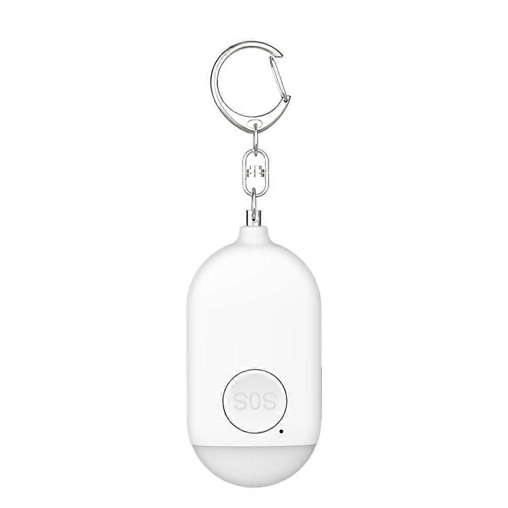 Rechargeable Self Defense Keychain Alarm 130 Db Loud Emergency