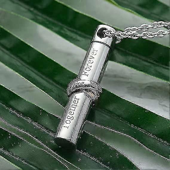 Collana personalizzata urna per gioielli di cremazione per ceneri - Memorial Keepsake medaglione pendente