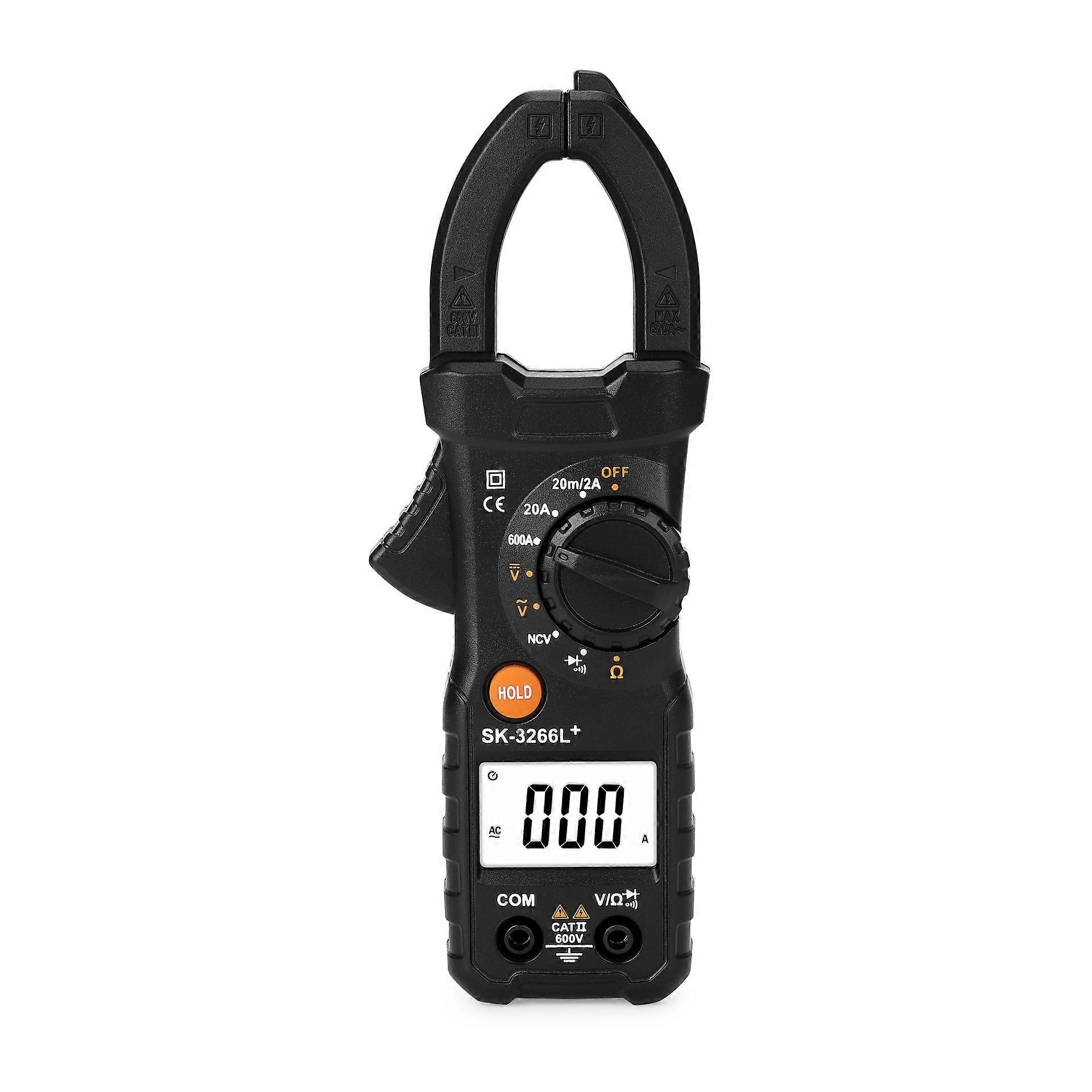 DWW-Pince Ampremtrique , Ampremtre 6000 Points, Multimtre Numrique Professionnelle avec Test de Plage Auto NCV Courant-CM02A
