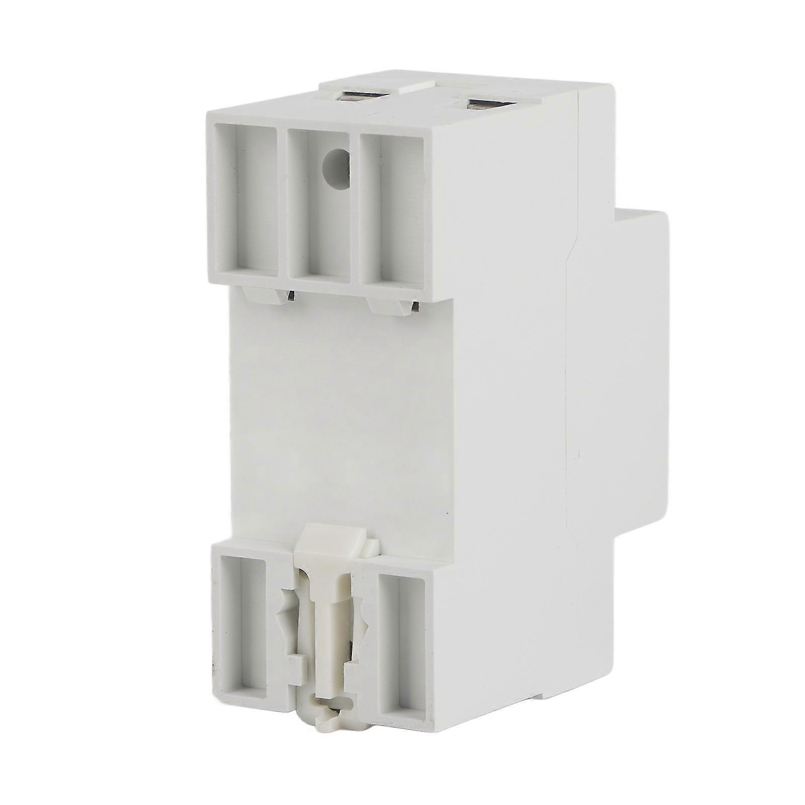 VA?63A Overvoltage Undervoltage Protector LED Dual Display Self?Reset Current Protector AC 220V