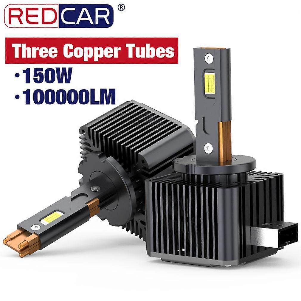 D3S LED Headlights Bulbs D1S D2S D4S D1R D2R D3R D5S D8S D4R Turbo LED 100000LM for Car Auto Headlamp with Copper 6500K White