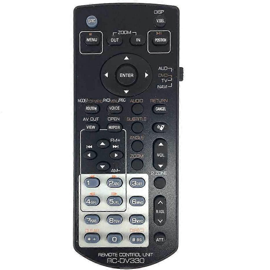 RC-DV330 Remote Control for Kenwood Car Audio