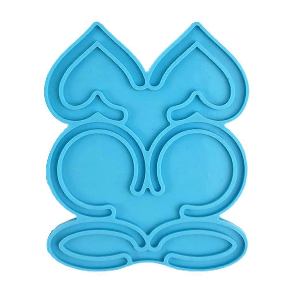 DIY Crafts Ear Studs Casting Mold Eardrops Dangler UV Crystal Resin Epoxy Mold