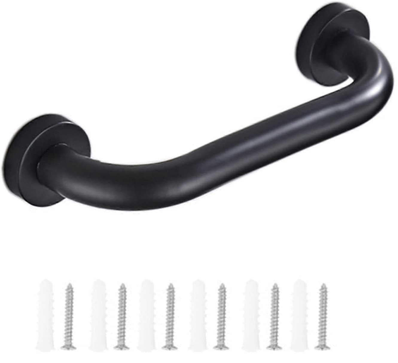 ידית קיר מוט אחיזה בחדר האמבטיה סגסוגת אלומיניום, ידית בטיחות למקלחת, ידית קיר מונעת החלקה 30 ס"מ עבור