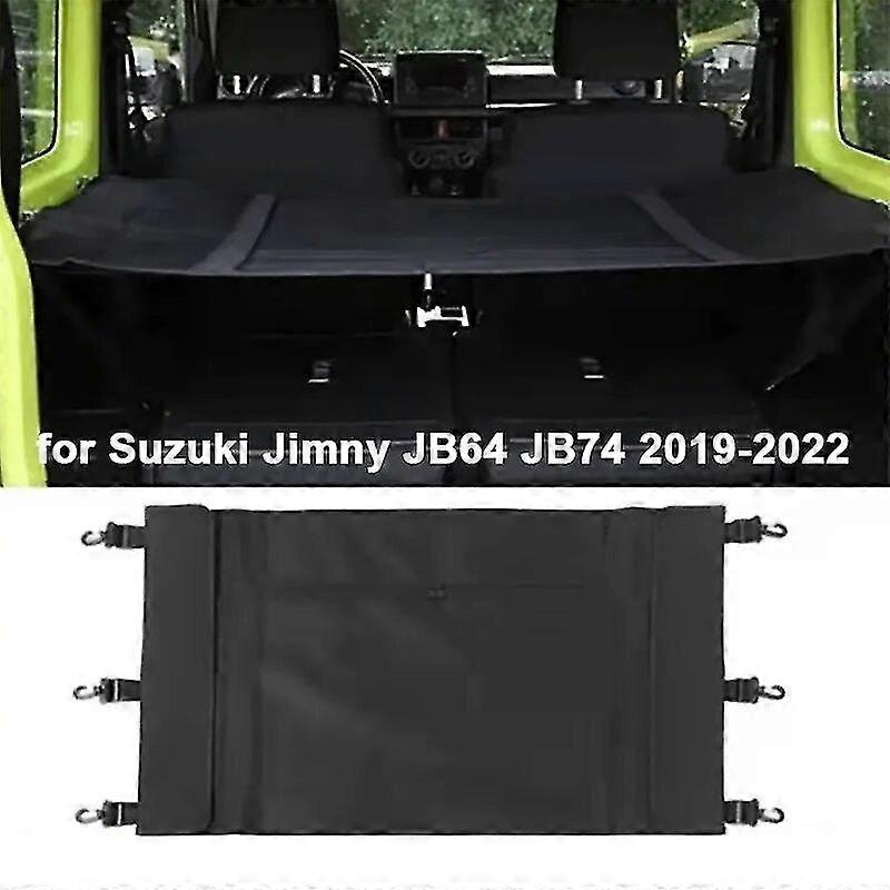 Exquisite Exquisite Car Rear Trunk Cargo Cover Mat Privacy Security Shield Shade With Lock Hook For Suzuki Jimny Jb64 Jb74 2019-2022