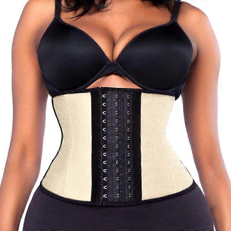 Leopard Bustier Rubber Latex Waist Trainer XXS 6XL Women Body Shapers Corset Modeling Strap Shapewear Cincher Girdles Waist Belt