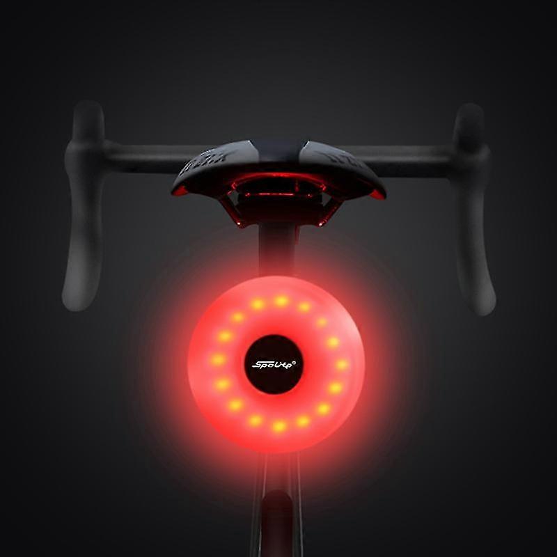 unique Bicycle Rear Light, Usb Rechargeable Led Waterproof Warning 5 Modes Rear Light