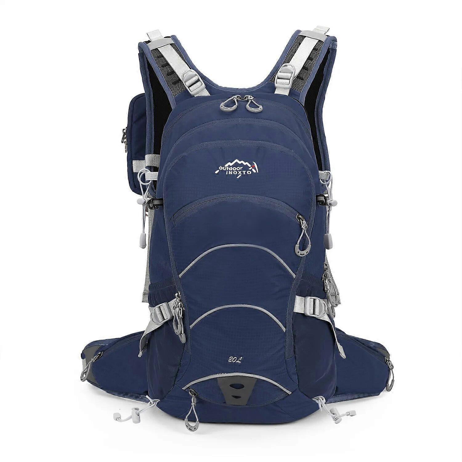 תרמיל טיפוס הרים 20 ליטר בגדי ריקוד גברים ונשים בחוץ תיק ספורט עמיד למים ספורט נסיעות תרמילים קמפינג טיולי הליכה גשם