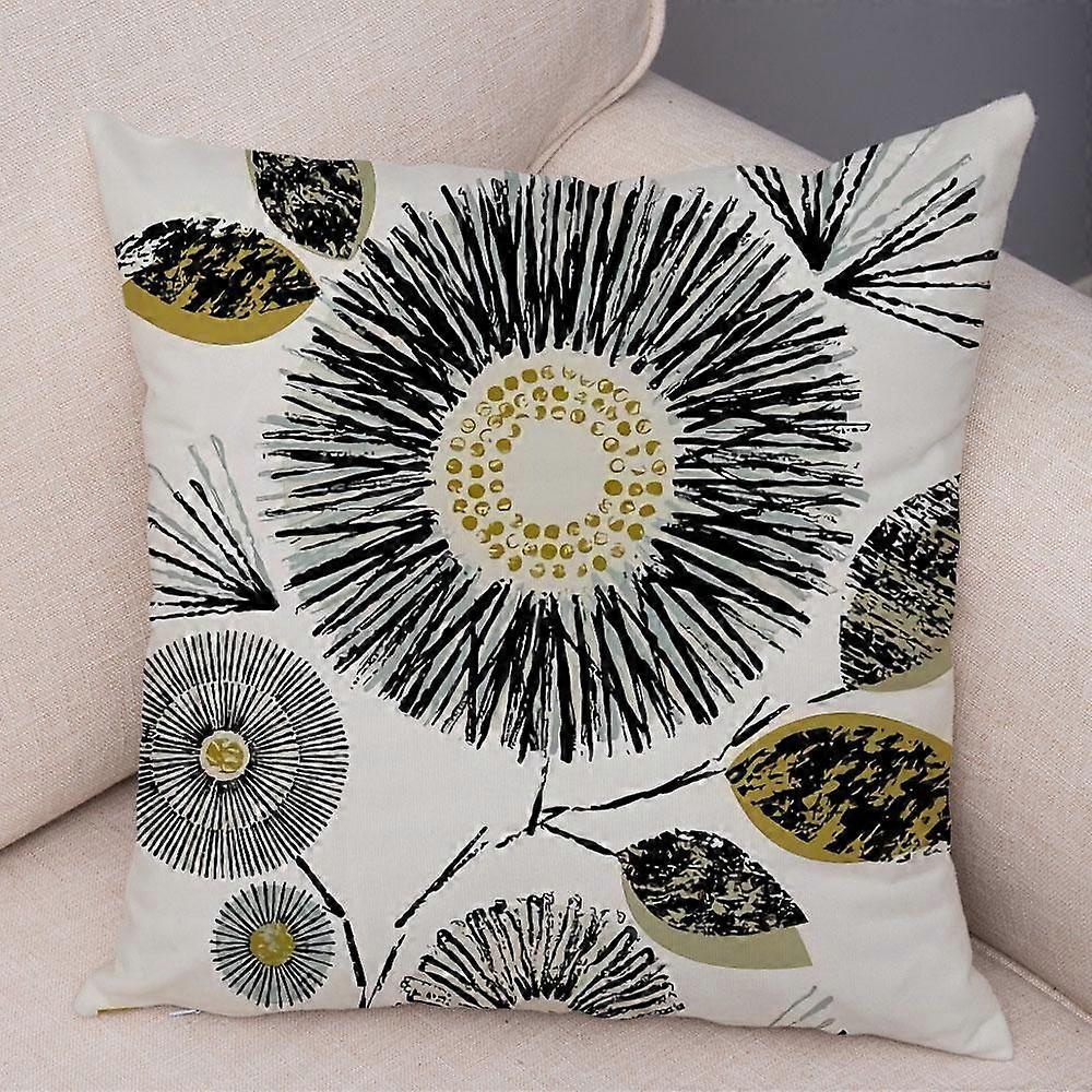 Print Pillowcase Sofa Cushion Cover Design Style -559