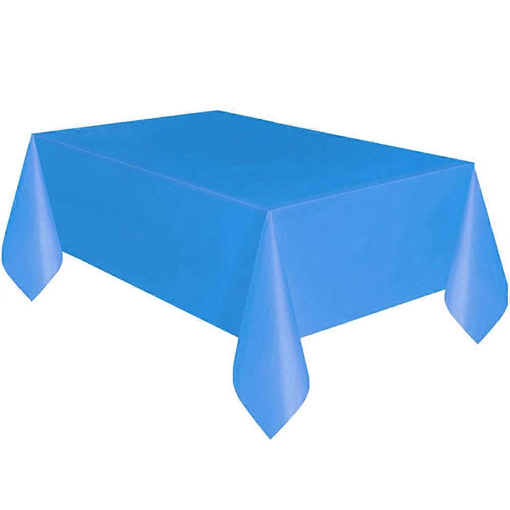 Solid Color Tablecloth Wedding Banquet Party Dinner Table Cover Oilproof Decor