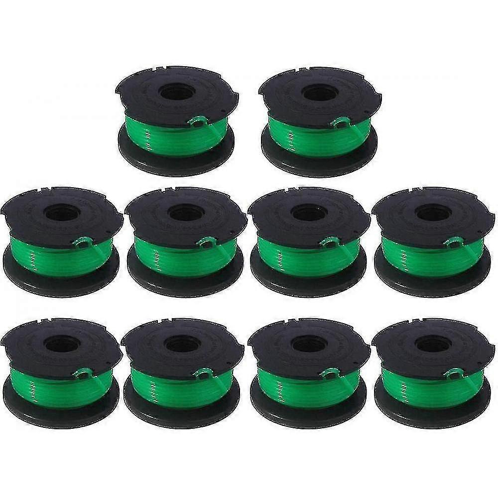 Sf-080 Replacement Spool Auto Feed Spool Single Line String Trimmer 20ft 0.080 Inch (10 Pack)
