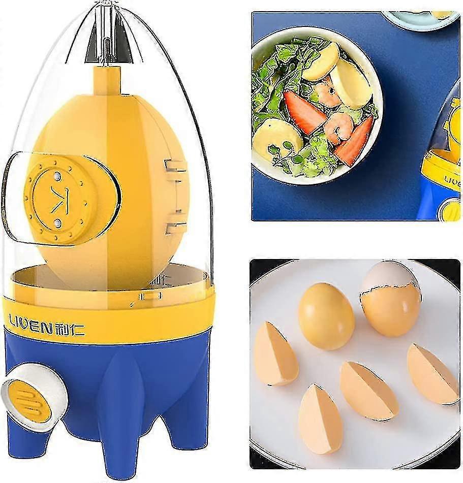 Egg Scrambler Shaker Manual Egg Mixer Egg Maker Yolk Mixer With Drawstring For Kitchen Hard Boiled Eggs
