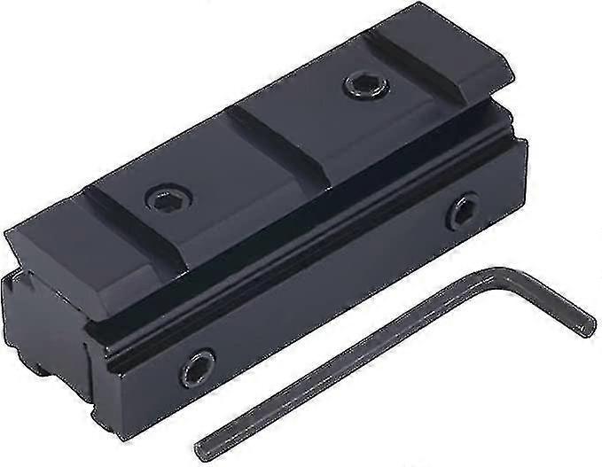 Rail Mounting Base Adapter, 11mm To 20mm Conversion Rail Bracket Flashlight Rail Bracket 21mm Scope Bracket Accessories