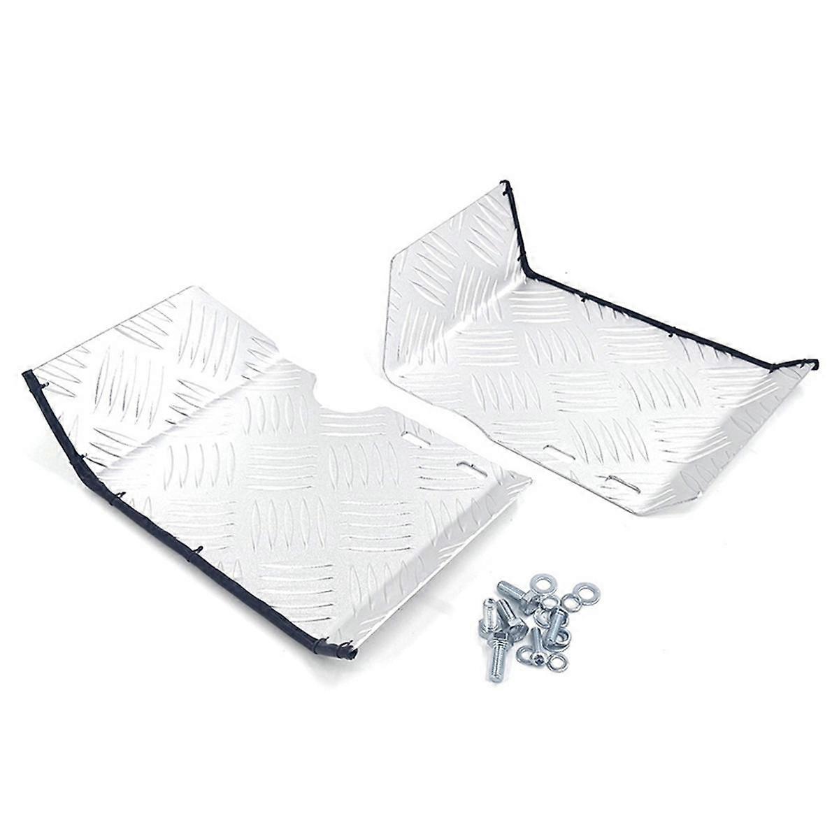Motorcycle Accessories Foot Boards Braces Ankle Pads the Side Bars Baseboard for LT50 50 -2003 Silver
