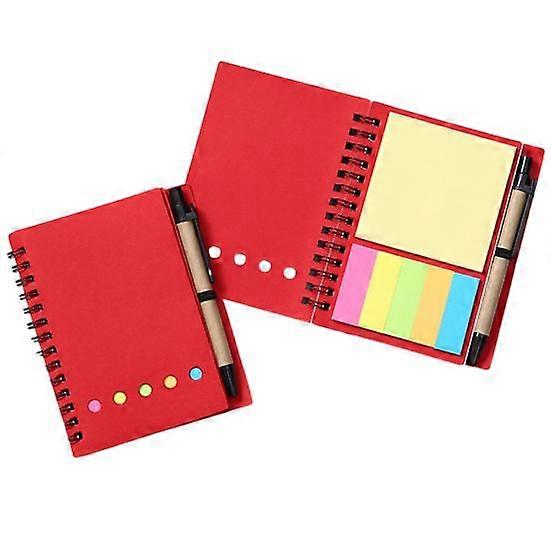 Snap-On Combination Note Pad Set Ballpoint Kraft Pen Graduation Inspirational with Spiral Notebook with