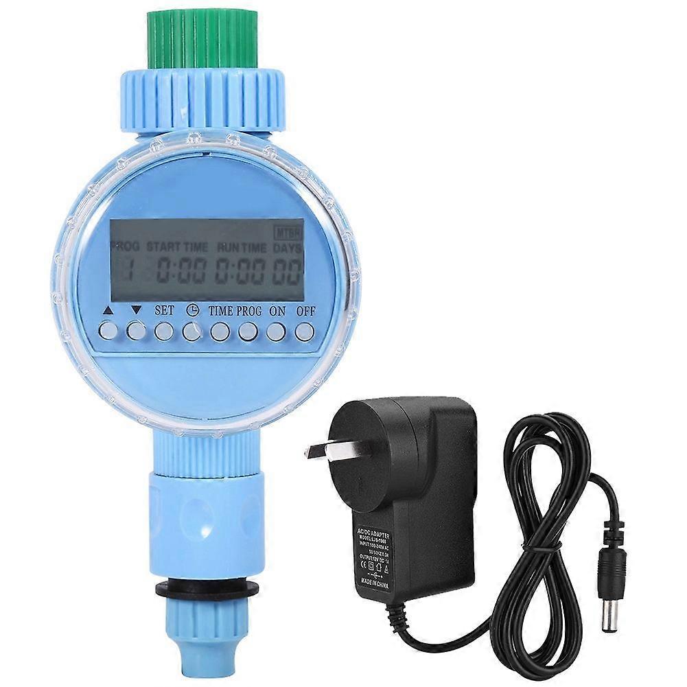 AC Garden Auto Water Saving Irrigation Controller LCD Digital Watering Timer AU Plug 220V