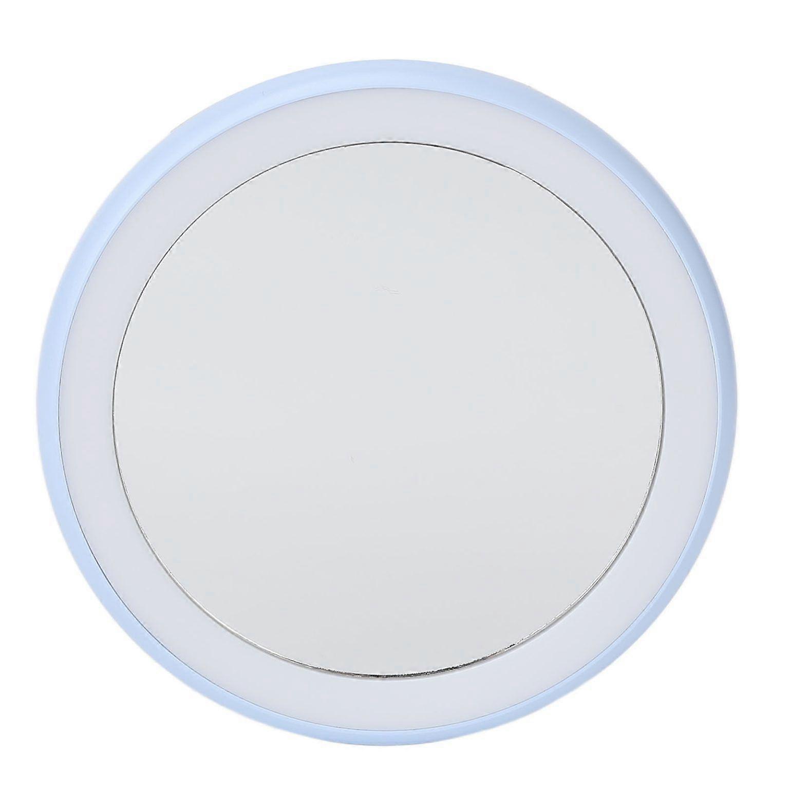 Compact Handheld Travel Makeup Mirror - Round Portable Design