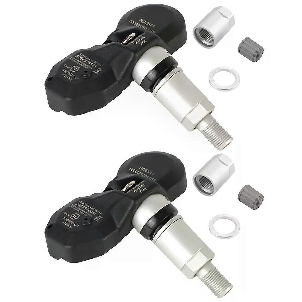 2X 36236798726 TPMS Sensor Tire Pressure Monitor System for -BMW E90 E60 E63 E65 F01 3-Ser 5-Series X3 X5 X6 7-Series