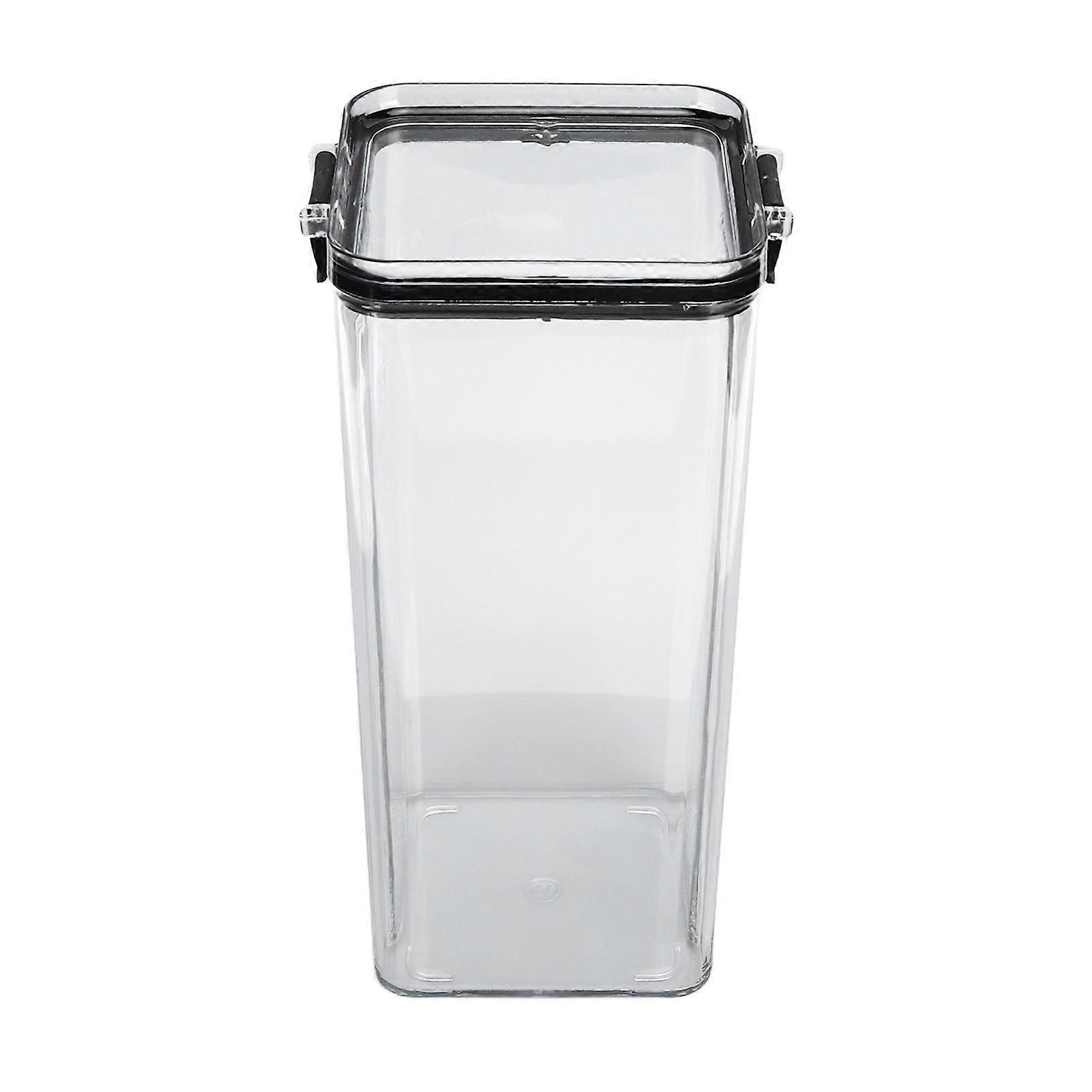 1800ML Kitchen Storage Box Clear Storage Containers for Flour Sugar Grains Beans