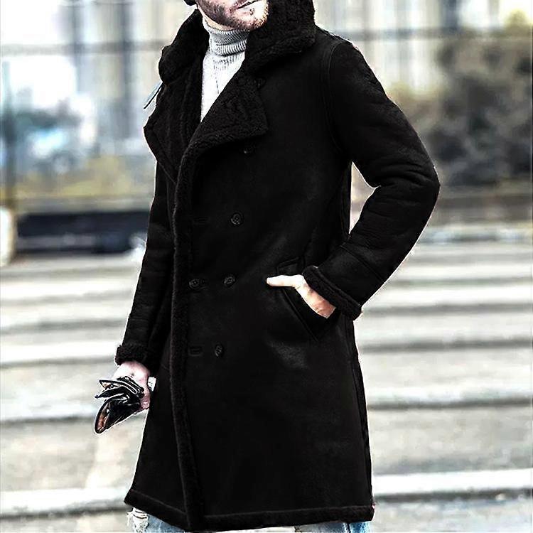 New Fur Integrated Men's Jacket Thickened Fur Imitation Leather Fleece Jacket